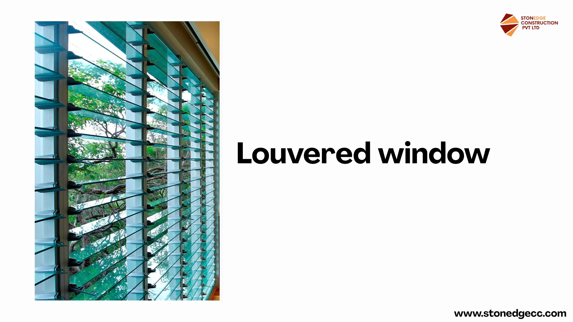 Louvered window