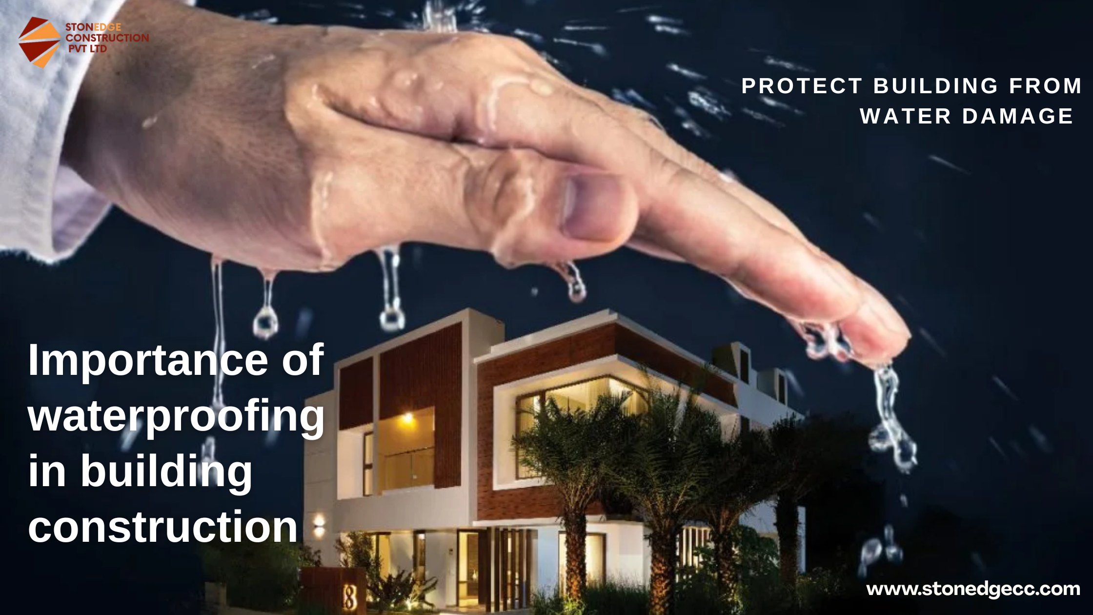 Importance of waterproofing in building construction ||Why waterproofing is essential during house construction? ||  Importance of waterproofing in construction || Building waterproofing solutions || Waterproofing methods for buildings || Stonedge Construction waterproofing 