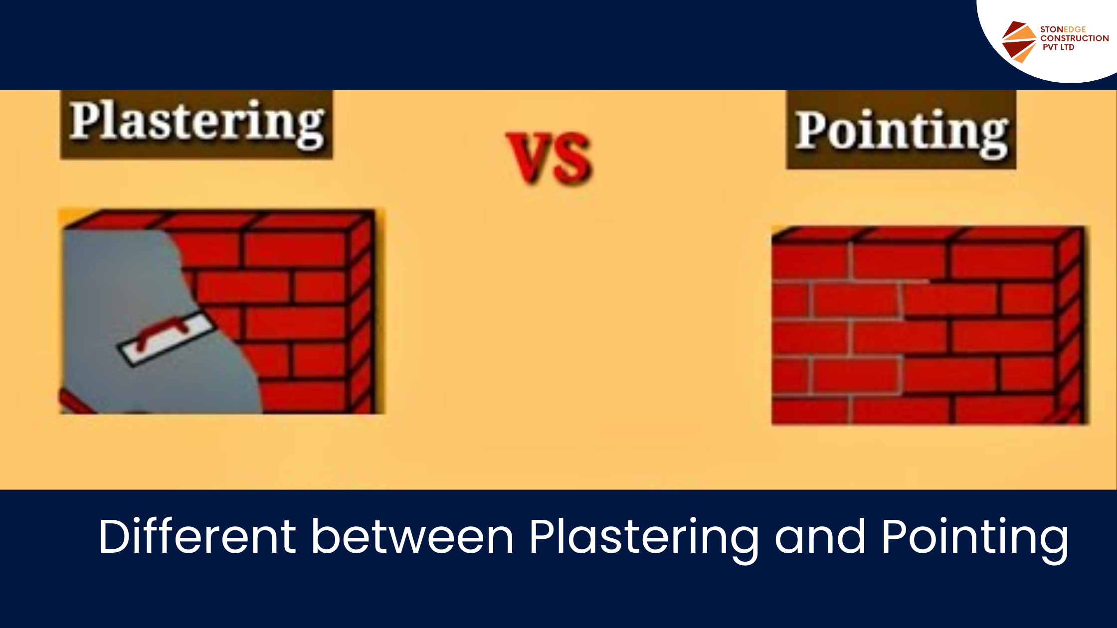 8 Major Differences Between Plastering and Pointing 